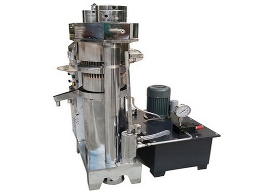 cold pressing peanut hydraulic oil press machine