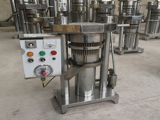 hydraulic castor seed oil press machine in algeria