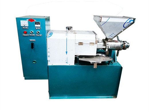 widely used energy saving cold oil press machine process