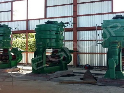 peanut oil pressing plant on honduras