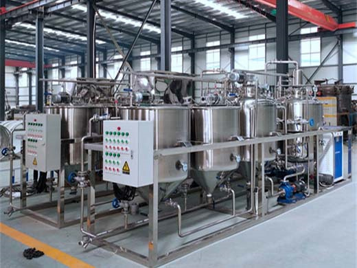 canmax big scale palm oil refining machinery refinery