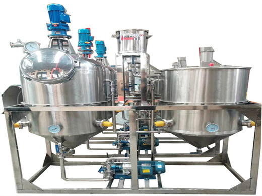 high quality big coconut oil refinery plant cost price history