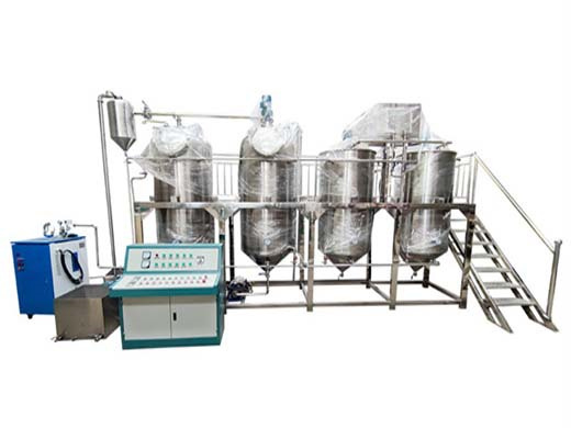 vegetable oil refinery plant manufacturers in india