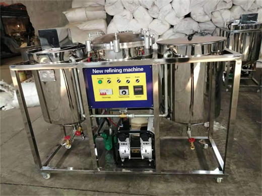 hottest selling full automatic oil press and refinery plant working