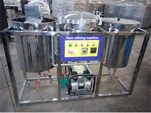 oil production line with oil refine machine