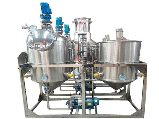 groundnut oil refining machine with top quali