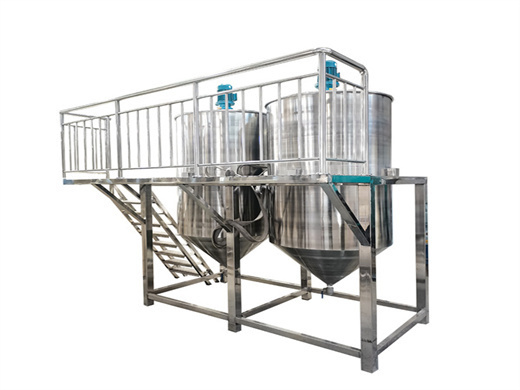 hot selling crude palm oil refining machine with low cost in malaysia