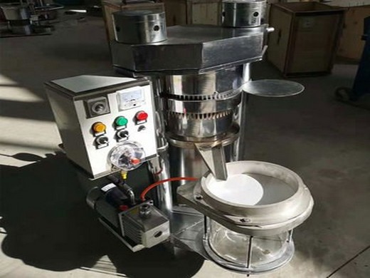 hydraulic oil press machine - peanut oil press machine