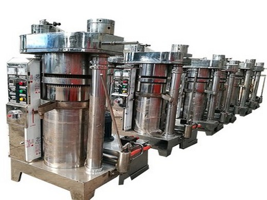 rapeseed oil processing machine - edible oil extraction